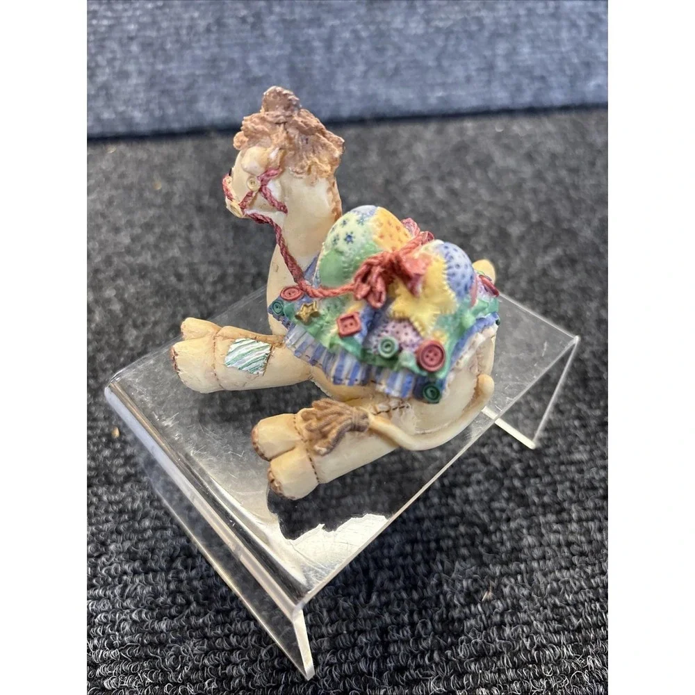 Vtg~Enesco Camel~Nativity~Mary Rhyner~Cute as a Button~651567~1994